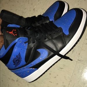 Air Jordan 1 royal splatter